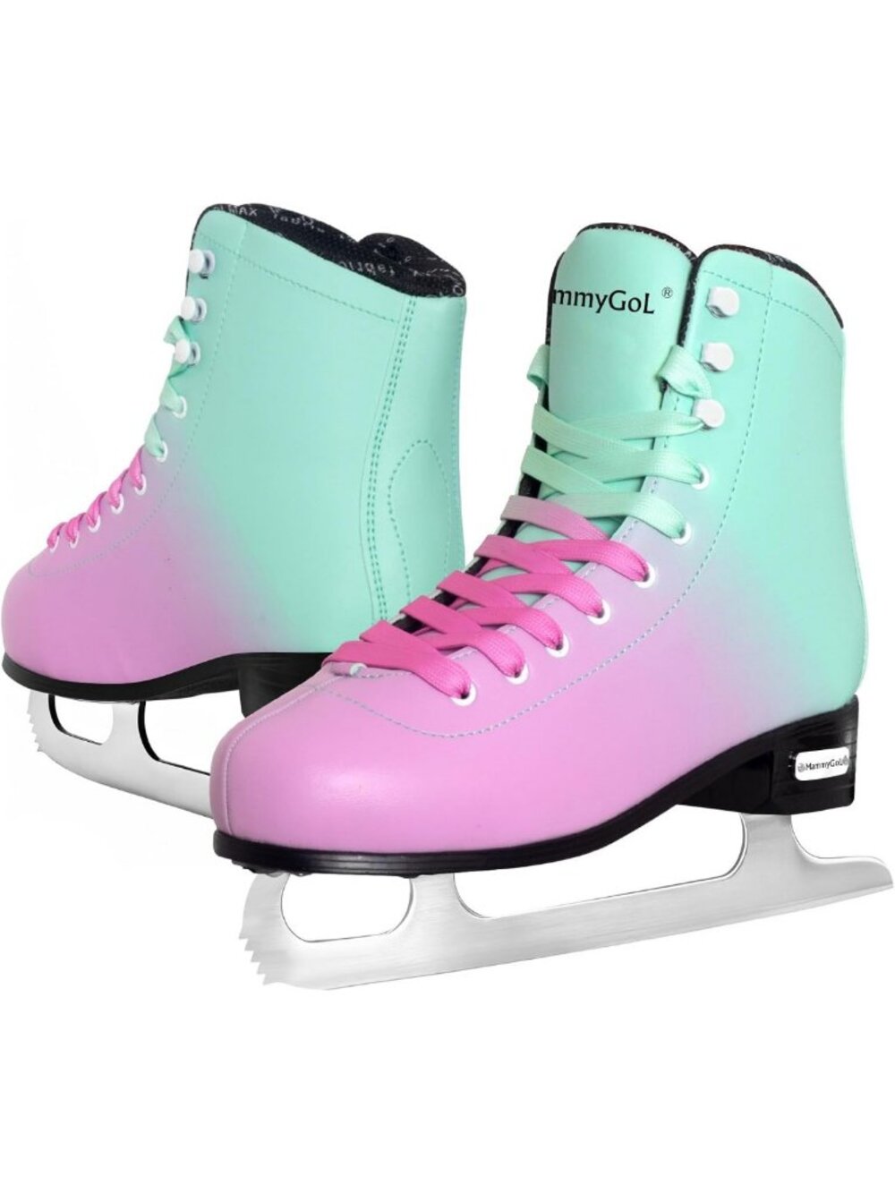 Lace-Up Light Support Ice Figure Skates for Women & Girls, Sizes 6-12, Comfort